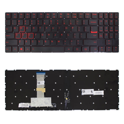 US Keyboard with Backlight for Lenovo Legion Y520 Y520-15IKB Y720 Y720-15IKB R720 R720-15IKB, For Legion Y520(US)