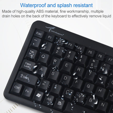 DS-8800 USB Interface Prevent Water Splashing Laser Engraving Character One-piece Wired Touchpad Keyboard, Length: 1.5m, DS-8800 USB