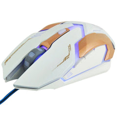 iMICE V6 LED Colorful Light USB 6 Buttons 3200 DPI Wired Optical Gaming Mouse for Computer PC Laptop