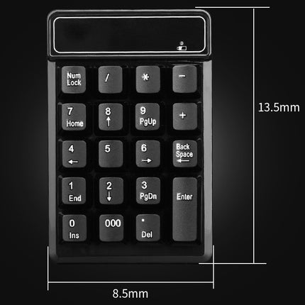 MC Saite 525BT 19 Keys Bluetooth Numeric Keyboard