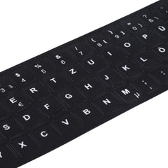 German Learning Keyboard Layout Sticker for Laptop / Desktop Computer Keyboard, German