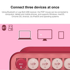 Logitech POP KEYS Round Button Bluetooth Mechanical Keyboard