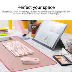 Logitech Keyboard Mouse Desk Mat Pad