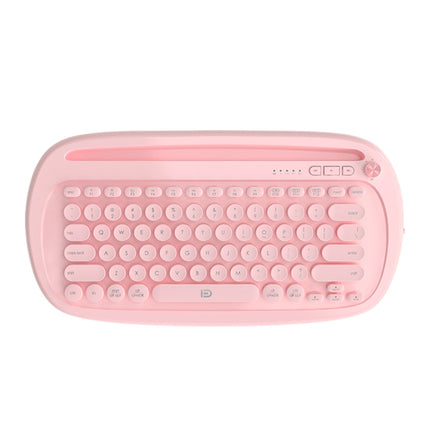 FOETOR K520t Mini Three Modes Wireless Bluetooth Keyboard