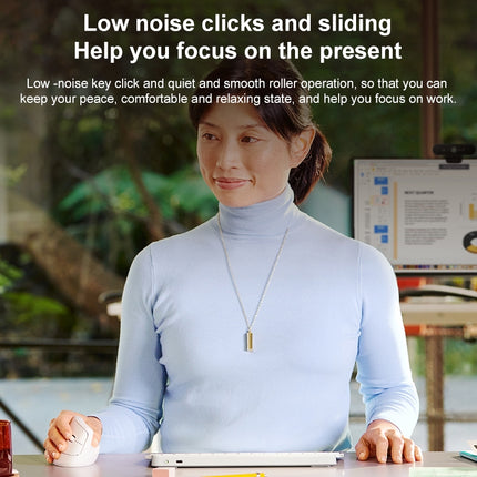 Logitech Lift Vertical 1000DPI 2.4GHz Ergonomic Wireless Bluetooth Dual Mode Mouse