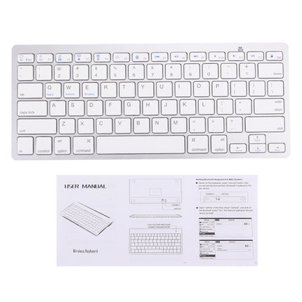 BK-3001 Bluetooth Wireless 78 Keys Ultrathin Keyboard for Windows / iPad / iPhone