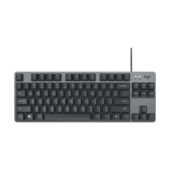 Logitech K835 Mini Mechanical Wired Keyboard, Green Shaft