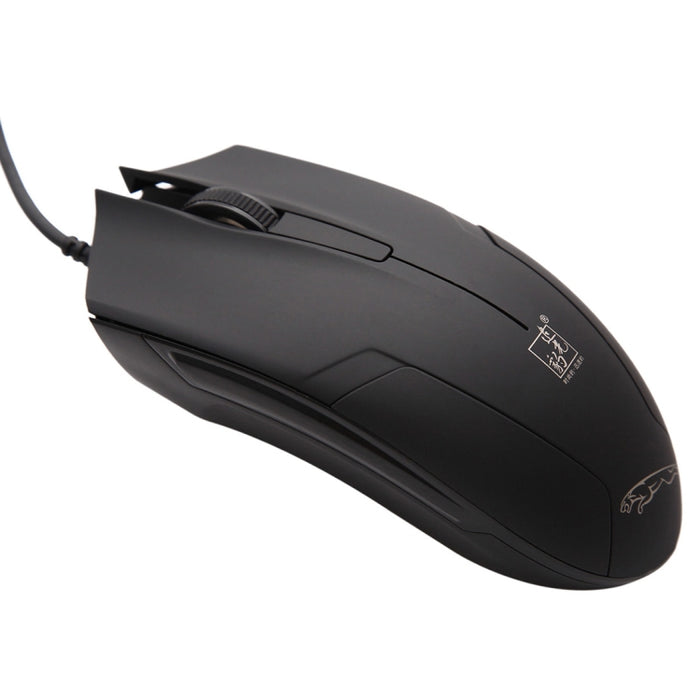 Chasing Leopard 119 USB Universal Wired Optical Gaming Mouse, Length: 1.45m, 119 Black, 119 Jet Black, 119 White
