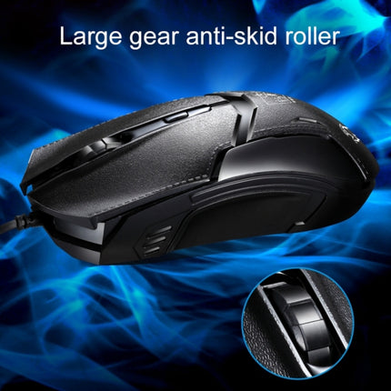 Chasing Leopard 179 USB 1600DPI Three-speed Adjustable Wired Optical Gaming Mouse, Length: 1.3m, 179