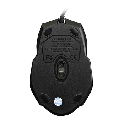Chasing Leopard 512G USB Frosted Wired Optical Gaming Mouse, Length: 1.3m, 512G