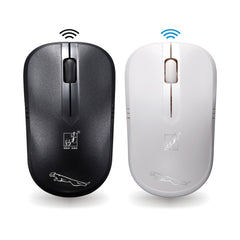 ZGB 101B 2.4GHz 1600 DPI Professional Commercial Wireless Optical Mouse Mute Silent Click Mini Noiseless Mice for Laptop, PC, Wireless Distance: 30m