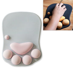 MONTIAN Cat Claw Shape Slow Soft Bracer Non-slip Silicone Mouse Pad