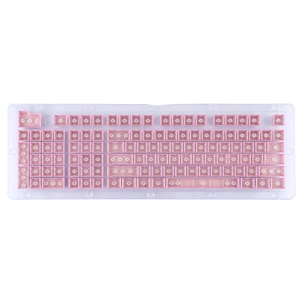 ABS Translucent Keycaps, OEM Highly Mechanical Keyboard, Universal Game Keyboard, Pink, Grey, Blue, Purple, Red, White, Yellow, Black, Orange