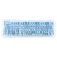 ABS Translucent Keycaps, OEM Highly Mechanical Keyboard, Universal Game Keyboard, Blue, Purple, Red, White, Yellow, Black, Orange, Pink, Grey