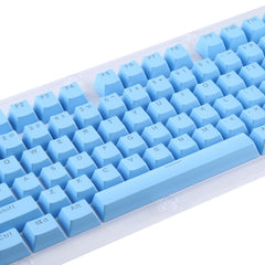 ABS Translucent Keycaps, OEM Highly Mechanical Keyboard, Universal Game Keyboard, Blue, Purple, Red, White, Yellow, Black, Orange, Pink, Grey