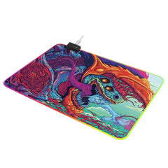 Computer Monster Pattern Illuminated Mouse Pad, Size: 90 x 30 x 0.4cm, 90 x 30 x 0.4cm