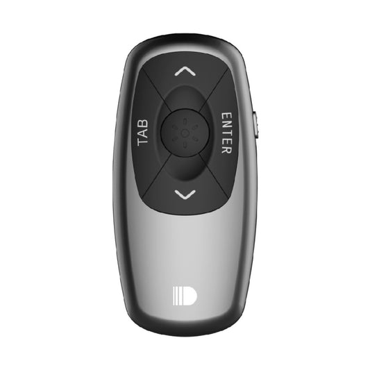 Doosl DSIT011 2.4GHz Mini Rechargeable PowerPoint Presentation Remote Control, Control Distance: 100m(Black)