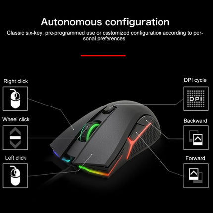 Lenovo HEADSHOT Gaming Engine Game Wired Mouse