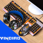 Orange Backlight / Black / Black