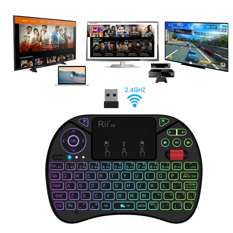2.5 inch Touchpad Combo with Backlight(Black)