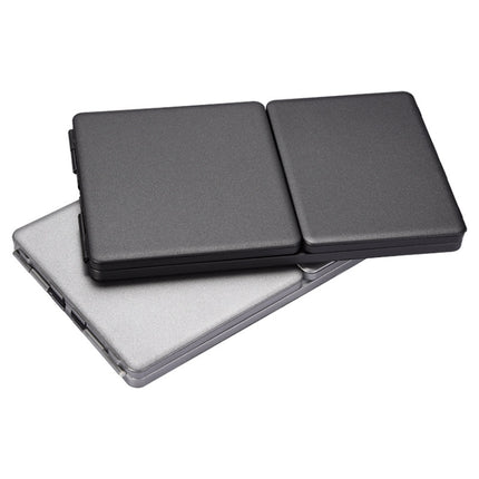 GK408 Three-fold Rechargeable Wireless Bluetooth Keyboard with Touchpad, Support Android / IOS / Windows