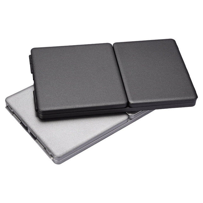 GK408 Three-fold Rechargeable Wireless Bluetooth Keyboard with Touchpad, Support Android / IOS / Windows
