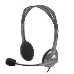 Logitech H111 3.5mm Plug Music Voice Stereo Headset with Microphone