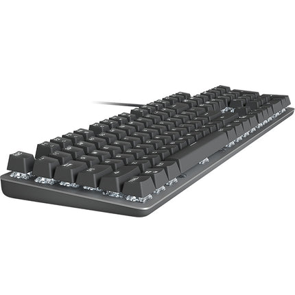 Logitech K845 CHERRY Blue Axis Backlit Mechanical Wired Keyboard, Cable Length: 1.8m, CHERRY Blue Axis