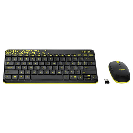 Logitech MK240 Nano Wireless Keyboard and Mouse Set