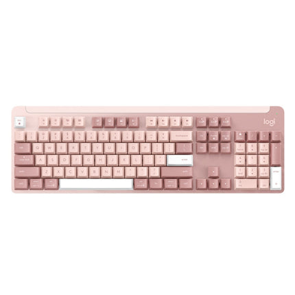 Logitech K865 104 Keys Wireless Bluetooth Mechanical Keyboard, Red Shaft, K865