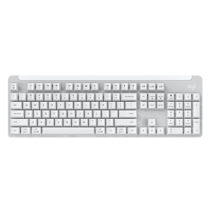 Logitech K865 104 Keys Wireless Bluetooth Mechanical Keyboard, Red Shaft, K865