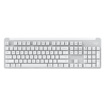 Logitech K865 104 Keys Wireless Bluetooth Mechanical Keyboard, Red Shaft, K865