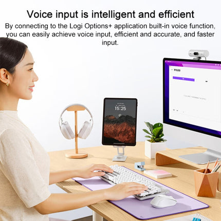 Logitech K865 104 Keys Wireless Bluetooth Mechanical Keyboard, Red Shaft, K865