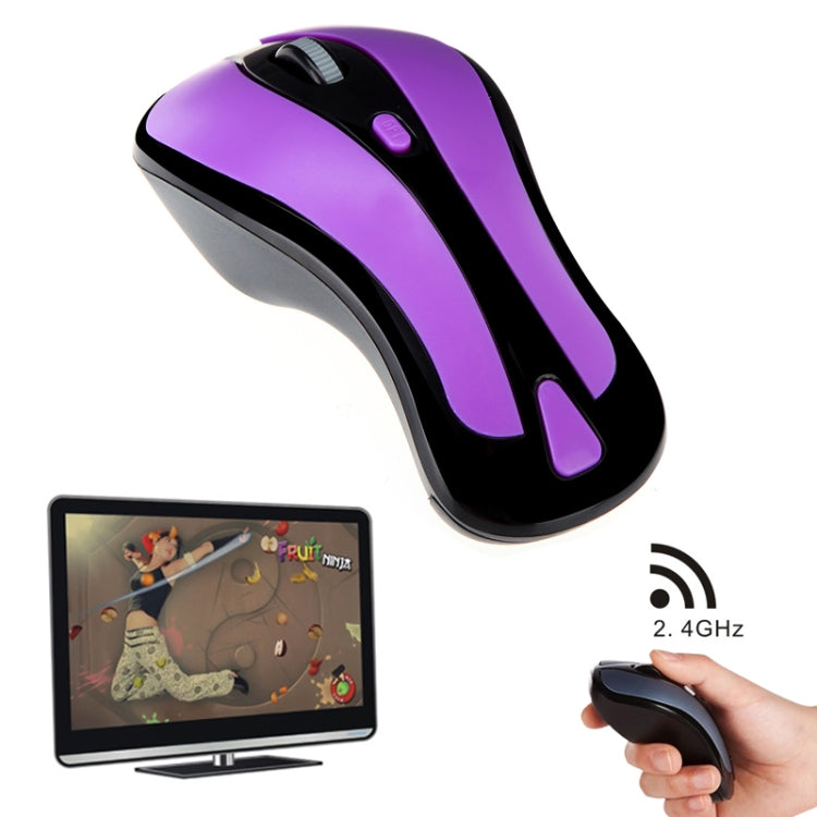 PR-01 6D Gyroscope Fly Air Mouse 2.4G USB Receiver 1600 DPI Wireless Optical Mouse for Computer PC Android Smart TV Box