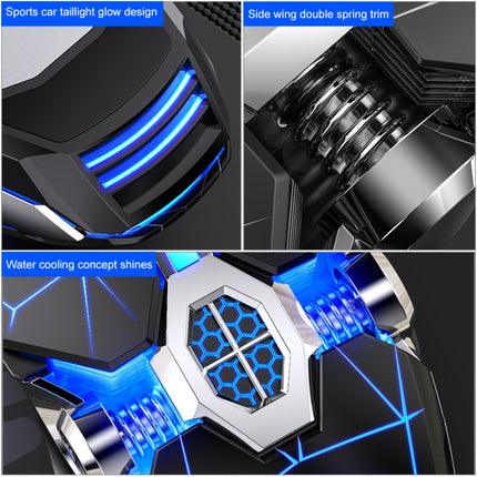 YINDIAO 3200DPI 4-modes Adjustable 7-keys RGB Light Wired Gaming Mechanical Mouse, Style: Silent Version, Style: Silent Version