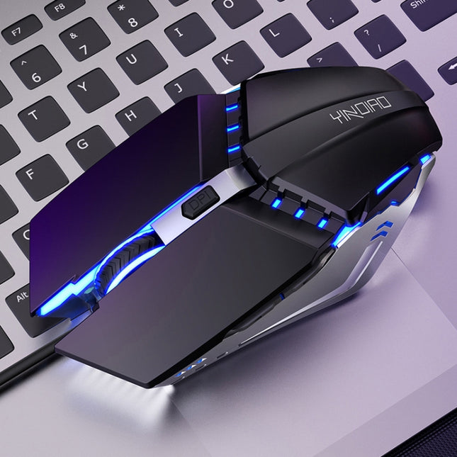 YINDIAO 6 Keys Gaming Office USB Mechanical Wired Mouse, Mouse(Black)