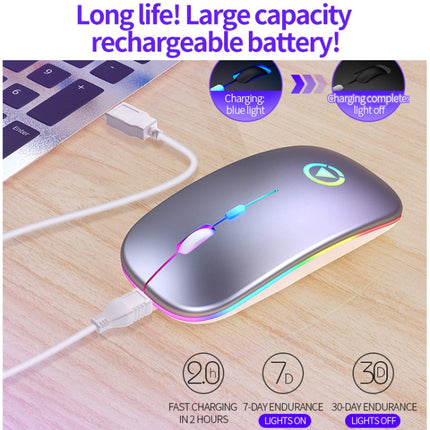 YINDIAO A2 2.4GHz 1600DPI 3-modes Adjustable Wireless Silent Mouse, Battery Powered, Battery ver.