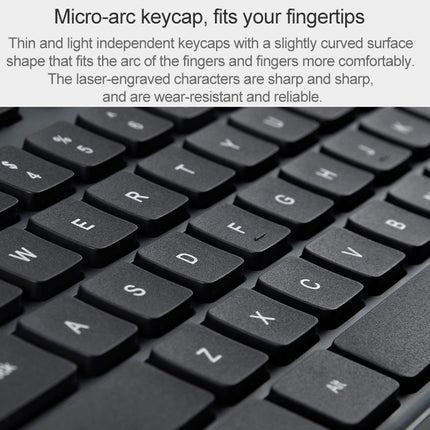 Original Xiaomi 2.4GHz Wireless Keyboard + Mouse Set for Notebook Desktop Laptop, Gen2