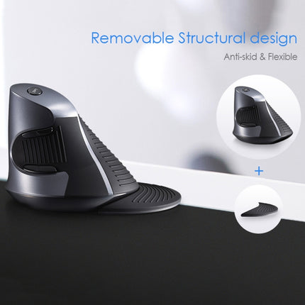 DELUX M618GX Wireless Ergonomic Vertical Mouse 1600DPI Optical Mouse, M618GX