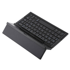 GK608 Ultra-thin Foldable Bluetooth V3.0 Keyboard, Built-in Holder, Support Android / iOS / Windows System, GK608 (Black), GK608 (Grey), GK608 (Gold)