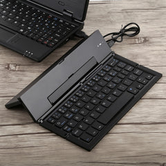 GK608 Ultra-thin Foldable Bluetooth V3.0 Keyboard, Built-in Holder, Support Android / iOS / Windows System, GK608 (Black), GK608 (Grey), GK608 (Gold)