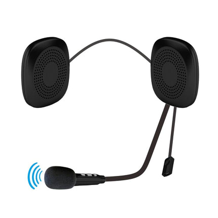 T2 Bluetooth V5.0 Helmet Headset 5V for Motorcycle Driving with Anti-interference Microphone