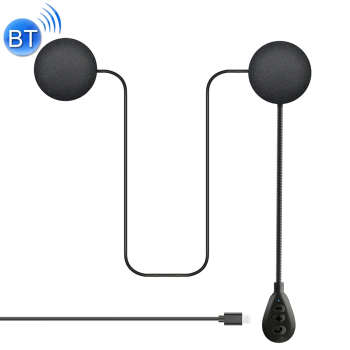 T6 Motorcycle Helmet Bluetooth V5.0 Headset, T6