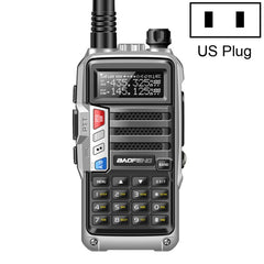 Baofeng BF-UV5R Plus S9 FM Interphone Handheld Walkie Talkie, US Plug, Black, US Plug, Red, US Plug, Silver, US Plug