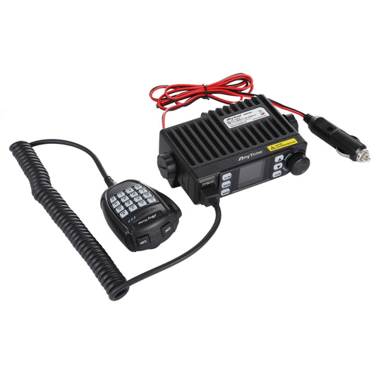 Radio móvil AnyTone AT-779UV VHF/UHF de banda dual, 200 canales, 25 W, FM, para automóvil