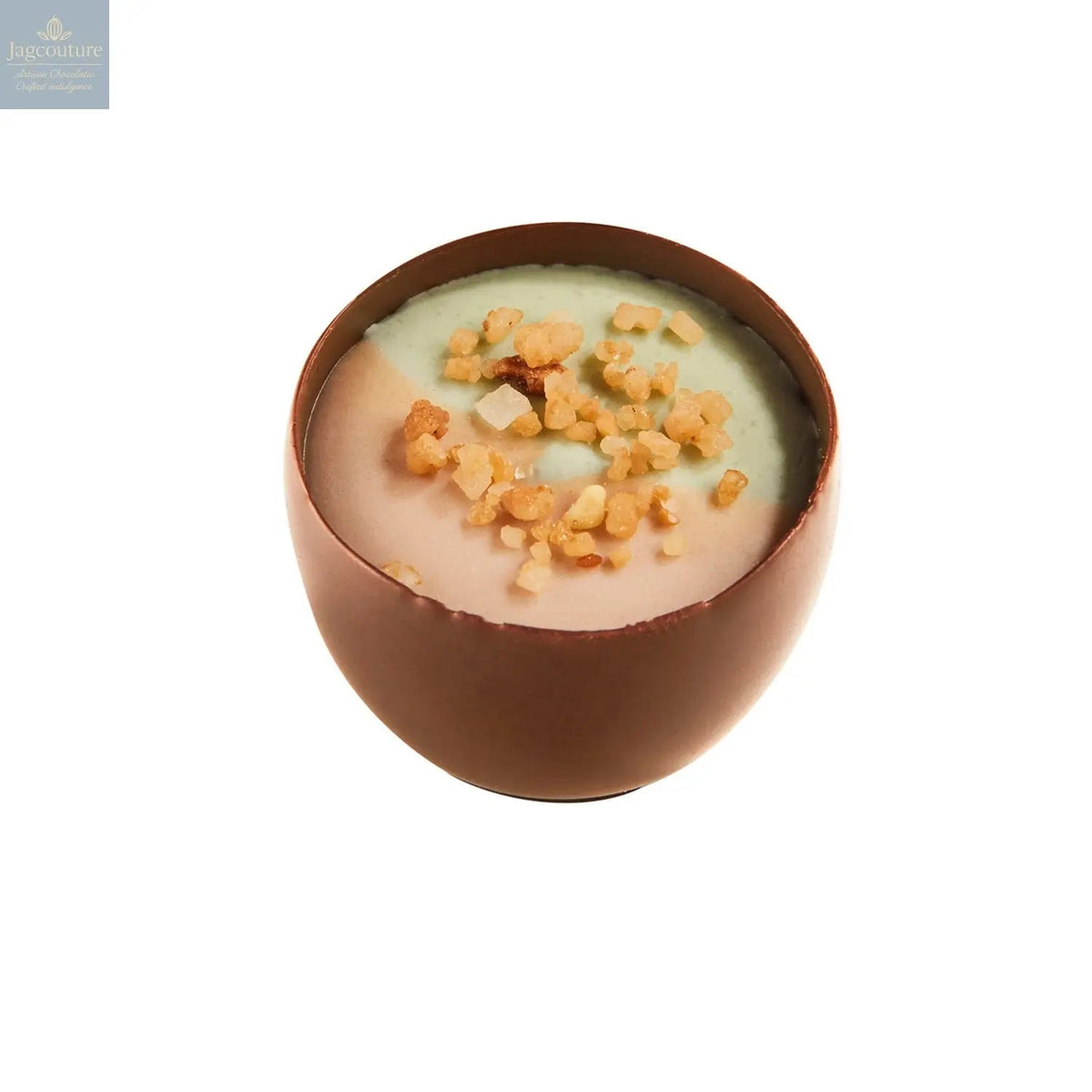 Kitty - apple ganache with a duo of apple and almond ganache crème topping 14.5g