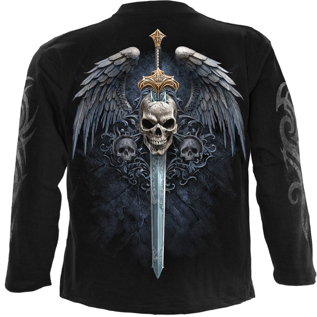 ANGEL SWORD - Longsleeve T-Shirt Black