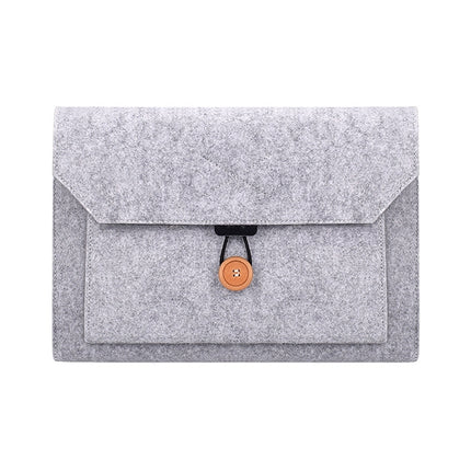 ND06 Multi-purpose Felt Button Laptop Inner Bag for 12.5 inch Laptop, 12.5 inch