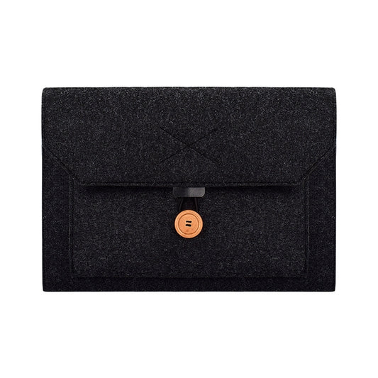 ND06 Multi-purpose Felt Button Laptop Inner Bag for 13.3 inch Laptop, 13.3 inch