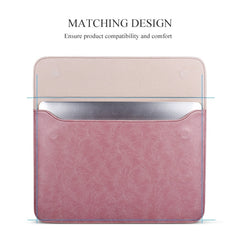 PU01S PU Leather Horizontal Invisible Magnetic Buckle Laptop Inner Bag for 13.3 inch laptops, 13.3 inch